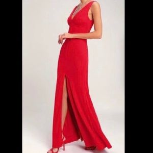 Red Maxi Dress from LuLu’s